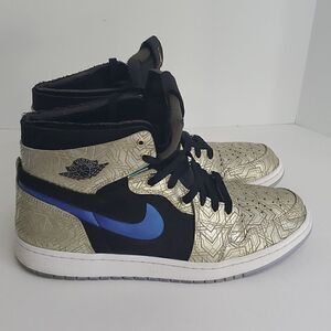 Nike Air Jordan 1 High Zoom Air CMFT Gold Laser DQ0659-700, Men's Size 12